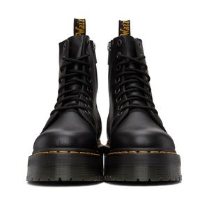 Doc Marten Jadon Platform Leather Combat Boots